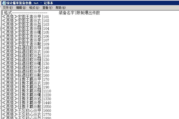 188引擎–044新版物品爆出展示、物品爆出统计限制[无限页面]