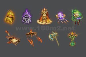 188引擎—法宝一组素材（含展示和攻击动作）
